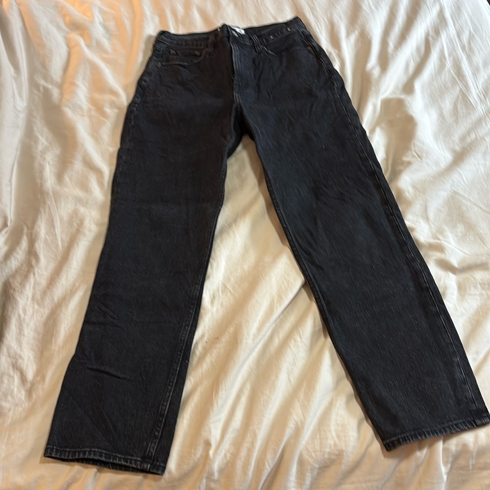 Black denim